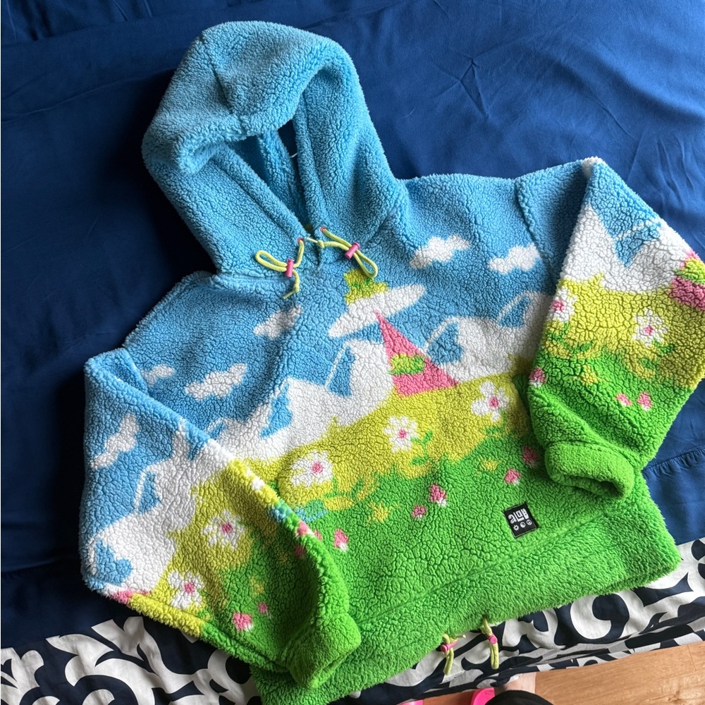 aLab Colorful Fleece Hoodie